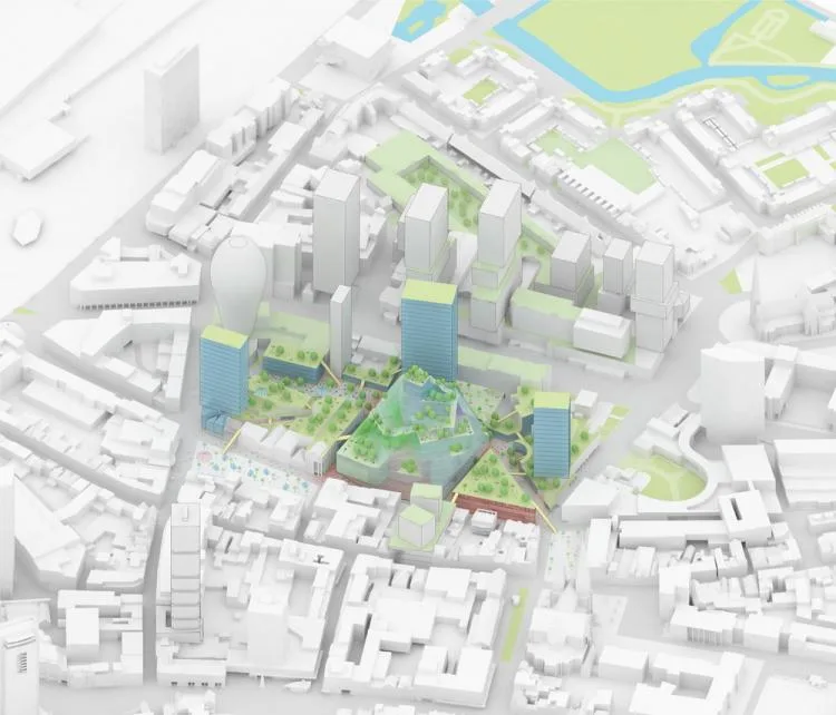 BIM Architecture | Injecting Culture into Commercial Bodies: MVRDV's Heuvel Shopping Center Renovation