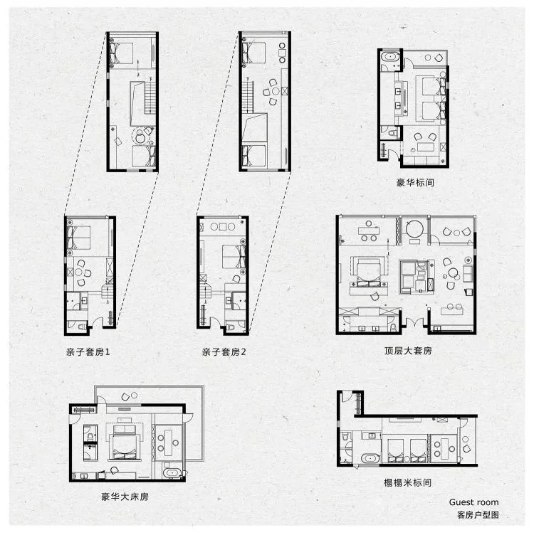 BIM Architecture | Ma'ershan Village · Linyushanfang Homestay Hotel, Zhangjiajie/Jianlin Architectural Design Firm, Hunan