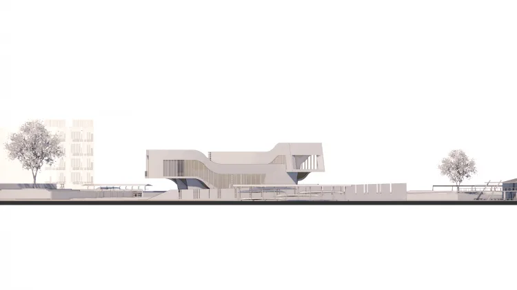 BIM Architecture | Rui'an Huling Hot Spring Exhibition Hall/Zhongsheng Design Group Co., Ltd. - Wu Yanwei Design Studio