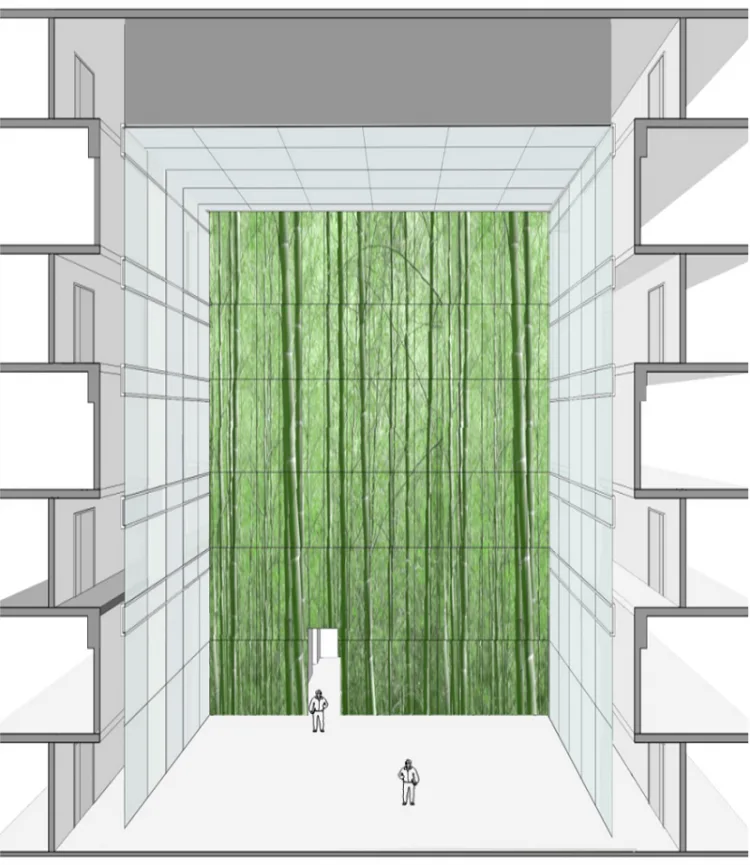 BIM Architecture | Seven Small Houses · High rise Youth Apartment Shared Courtyard Renovation | Seven in One Design