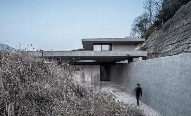 BIM Architecture | Defined Landscape: Fishing Village Tea House/Meng Fanhao - ad x line+
