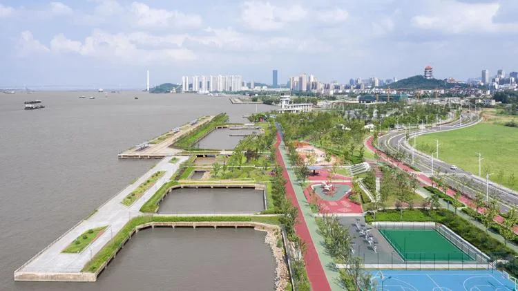 BIM Architecture | Jiangyin Binjiang Park China, Jiangsu/BAU Architecture and Urban Design Firm