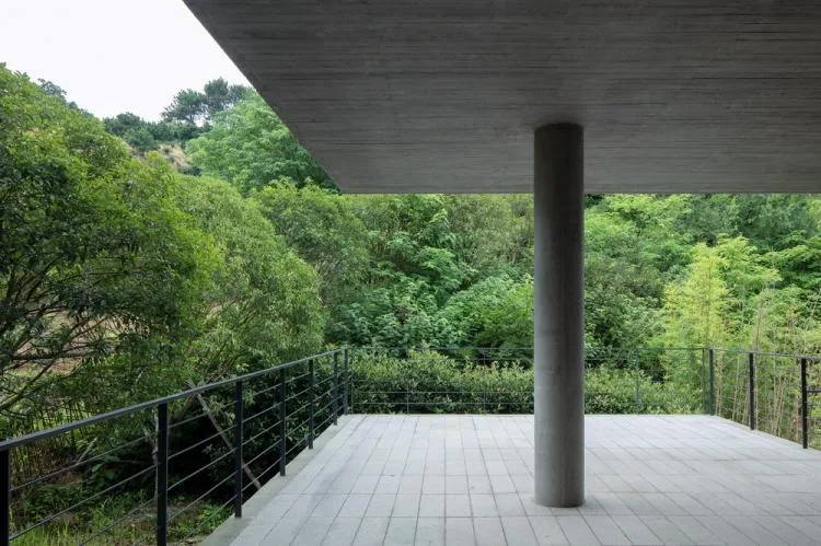 BIM Architecture | Defined Landscape: Fishing Village Tea House/Meng Fanhao - ad x line+
