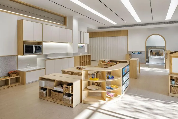 BIM Architecture | Guancui International Kindergarten, Open Children's Exploration Teaching Space/VMDPE Roundway Design