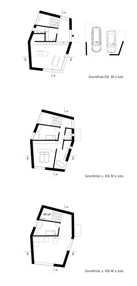 BIM architecture | German forest hut Schwab | Architektourbüro Huber
