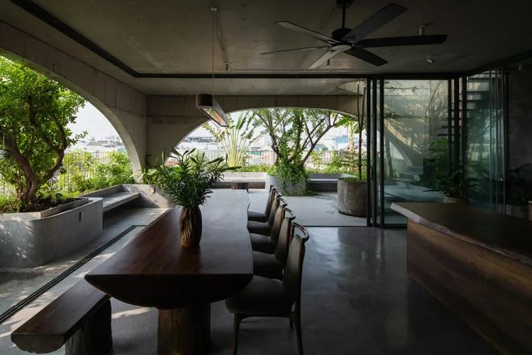 BIM Architecture | Ho Chi Minh City Flower Lady's Home, a cluster of natural green in the original/H.2