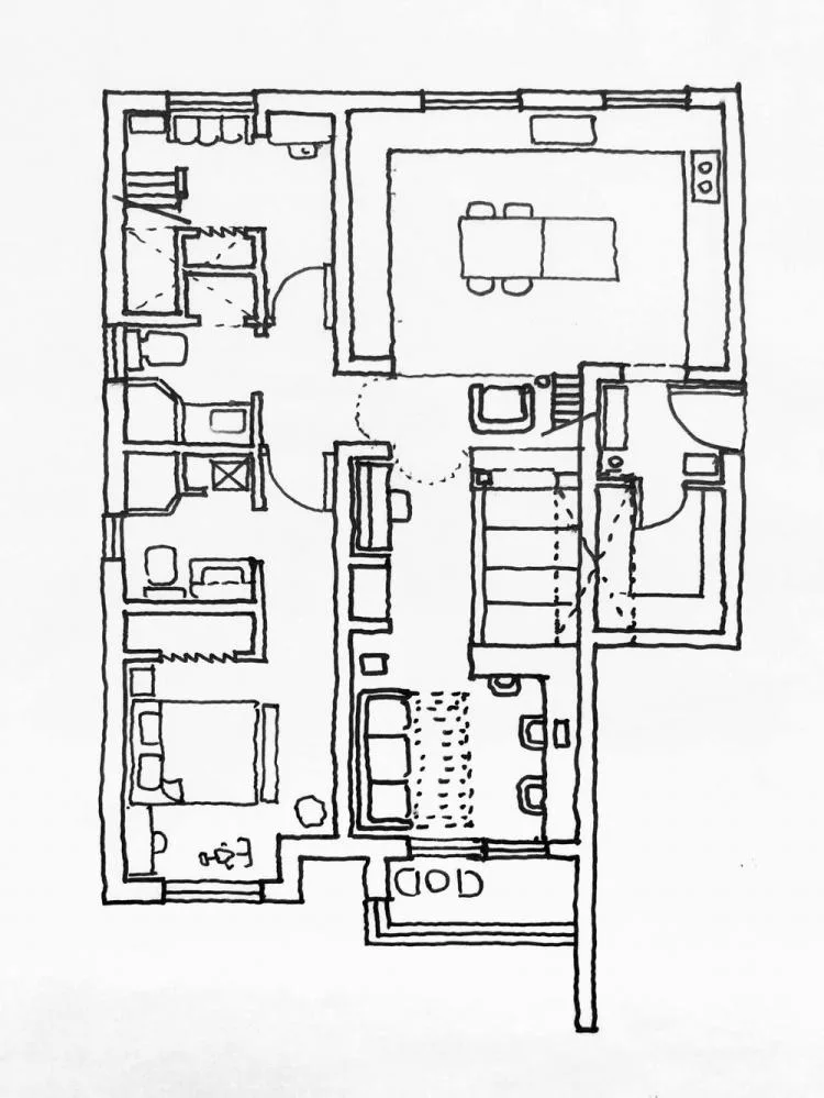 BIM Architecture | Stacked House: Teacher Gao's Home 1 #/Jin Qiuye Architecture Studio