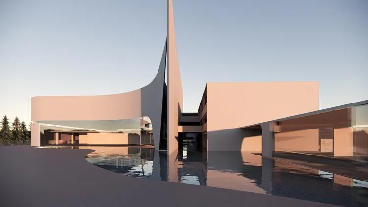 BIM Architecture | Zhailiao Lake Wedding Destination Design/Zhongsheng Design Group Co., Ltd. - Wu Yanwei Design Studio