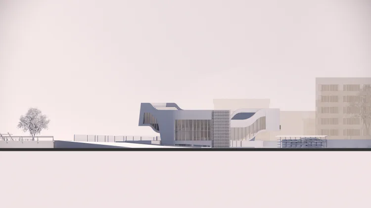 BIM Architecture | Rui'an Huling Hot Spring Exhibition Hall/Zhongsheng Design Group Co., Ltd. - Wu Yanwei Design Studio