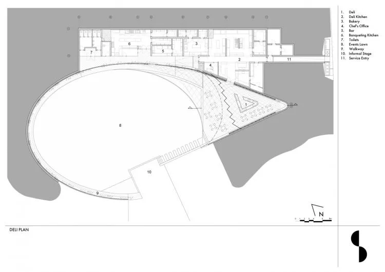 BIM Architecture | Circular Walk, South African Garden Cafe