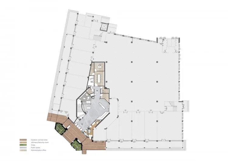 BIM Architecture | Guancui International Kindergarten, Open Children's Exploration Teaching Space/VMDPE Roundway Design