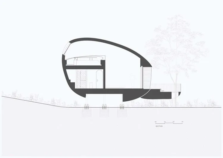 BIM architecture | Seed wooden houses/fallow buildings