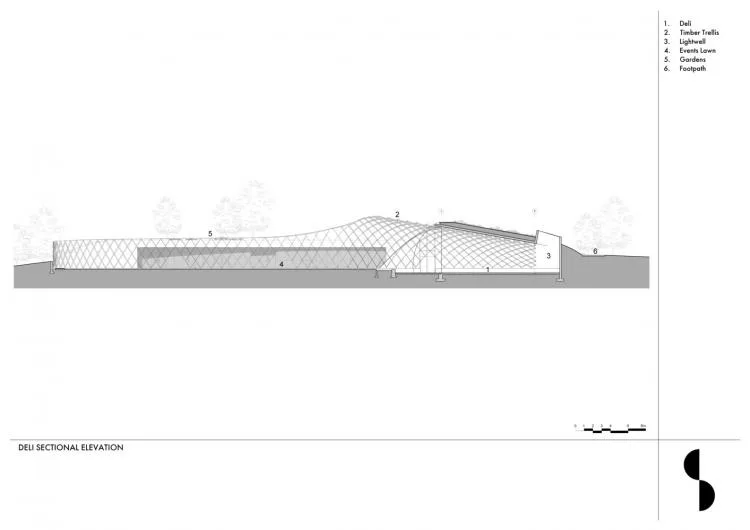 BIM Architecture | Circular Walk, South African Garden Cafe