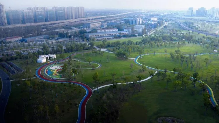BIM Architecture | Rest Station/Landscape Design of Linping Sports Park