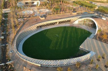 BIM Architecture: Designing the Circular Walk at South African Garden Café-BIM WORLD