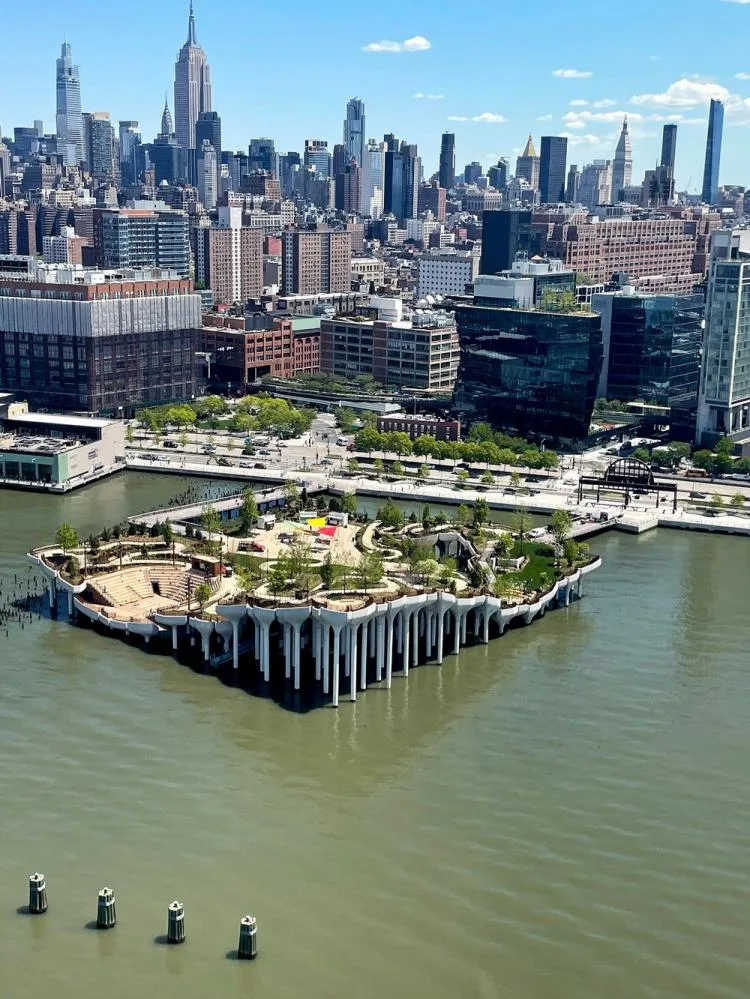 BIM Architecture | Genius Architect Heatherwick's New Work: Hudson River Island Park/Heatherwick Studio