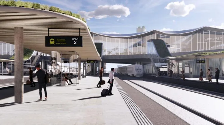 BIM Architecture | Integrated Transportation Hub/BIG with One Leaf Roof