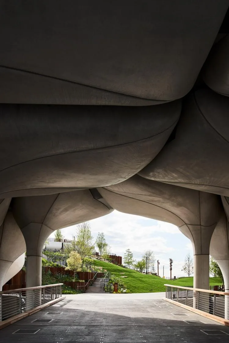 BIM Architecture | Genius Architect Heatherwick's New Work: Hudson River Island Park/Heatherwick Studio