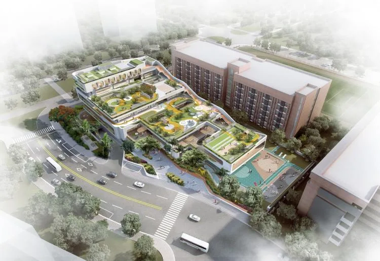 BIM Architecture | Moss Garden Bonsai: Shenzhen Bay First Kindergarten/Shenzhen Tianhua