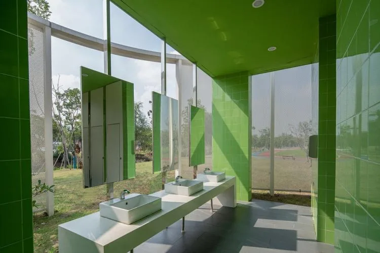 BIM Architecture | Rest Station/Landscape Design of Linping Sports Park