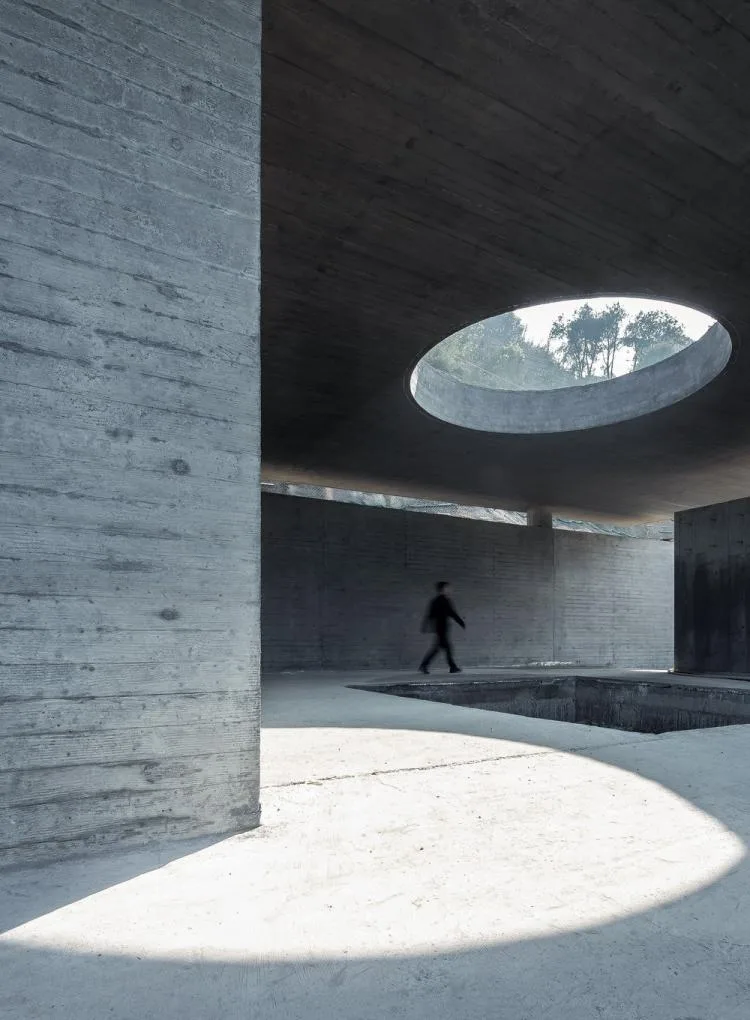 BIM Architecture | Defined Landscape: Fishing Village Tea House/Meng Fanhao - ad x line+
