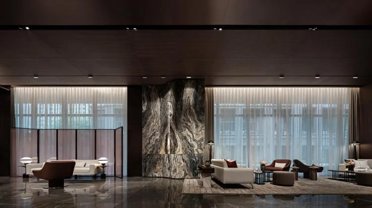 BIM Architecture | Central Mingzhu Marketing Center/Dikai Interior Design Company