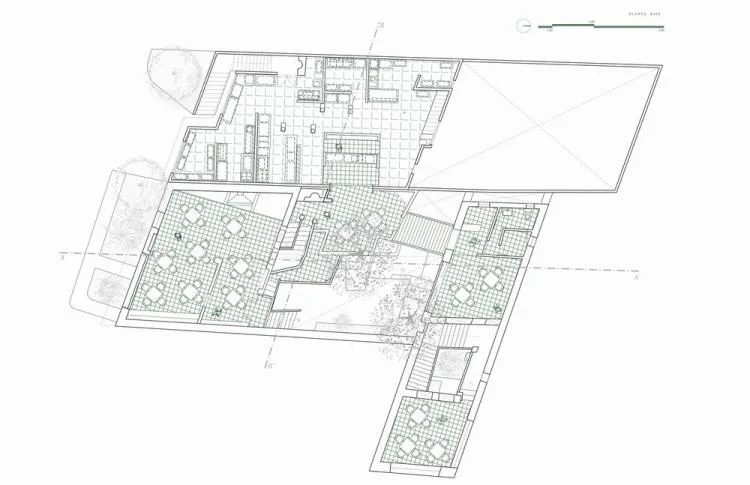 BIM Architecture | 'Three Houses in One' Small Restaurant/Taller de Arquitectura y Diseño, Mexico