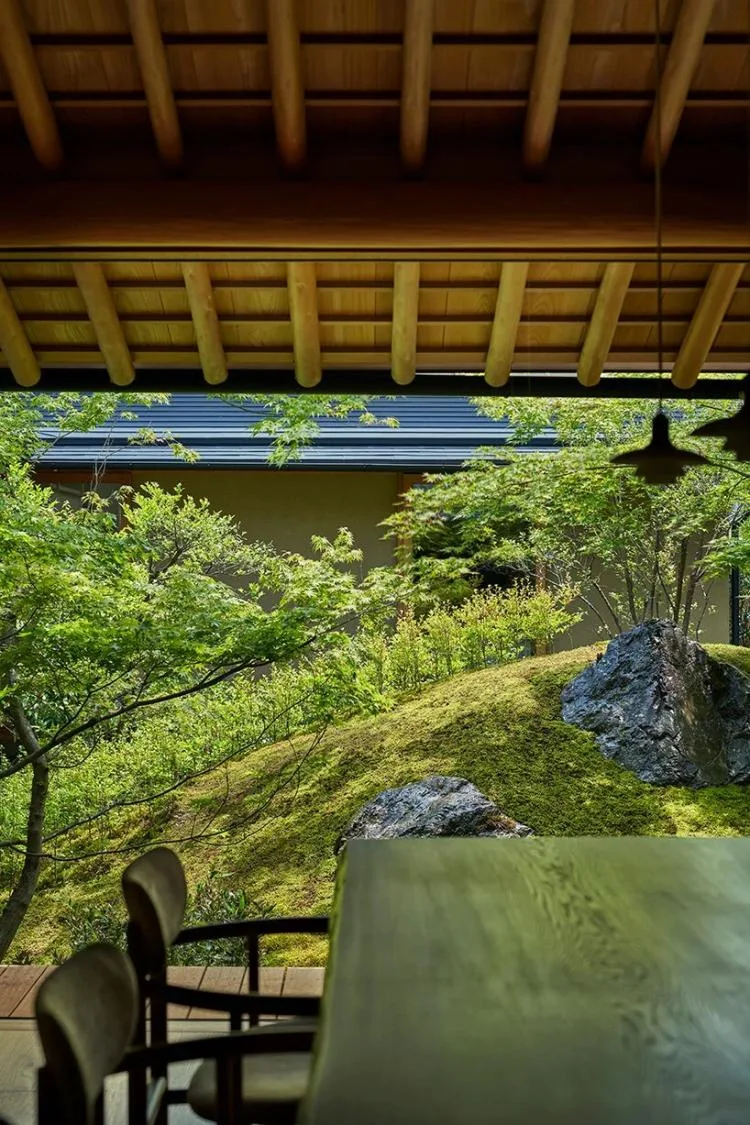 BIM Architecture | Kyoto Sacred Stone House, Japanese Courtyard Landscape/Nakamura Taki&Co; NAP Office