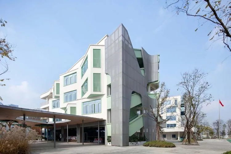 BIM Architecture | Chengdu Luhu Hamilton Primary School and Kindergarten/Non Search Architecture