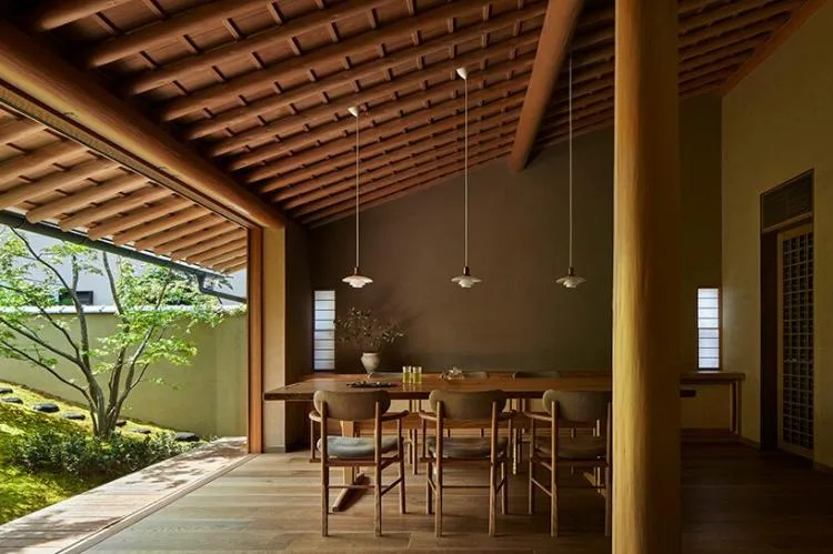 BIM Architecture | Kyoto Sacred Stone House, Japanese Courtyard Landscape/Nakamura Taki&Co; NAP Office