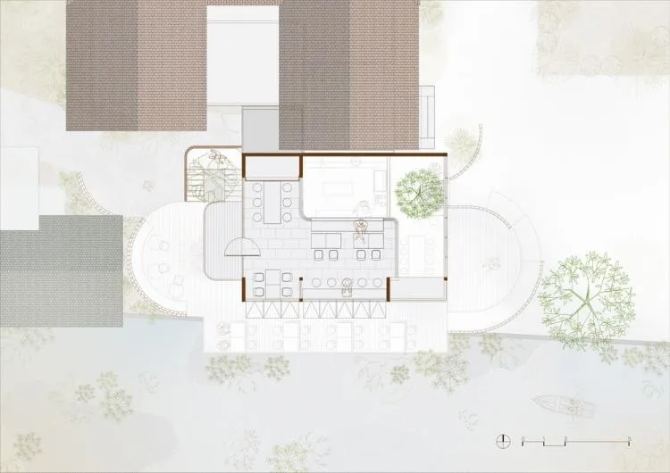 BIM Architecture | Ayutthayeva Cafe/BodinChapa Architects