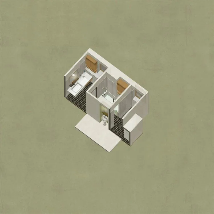 BIM Architecture | Stacked House: Teacher Gao's Home 1 #/Jin Qiuye Architecture Studio