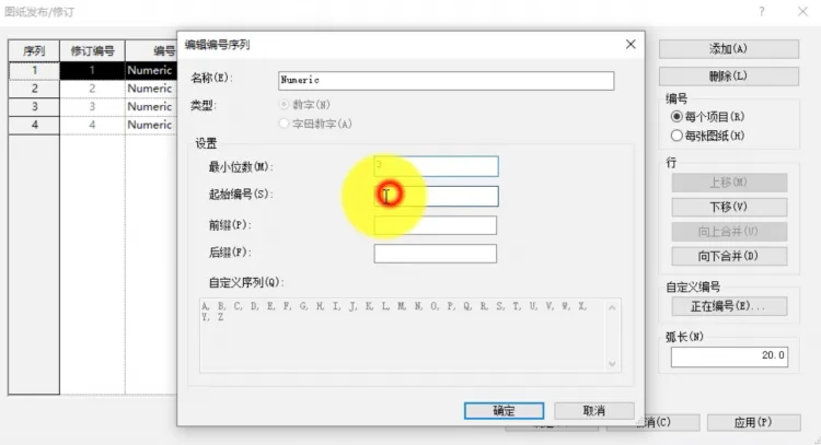 Custom revision numbering