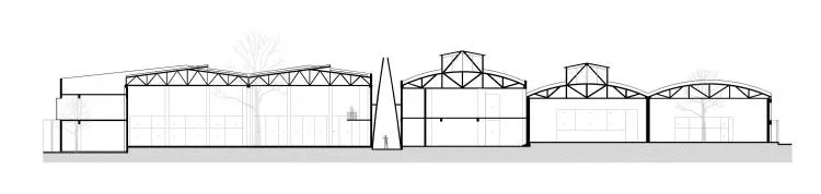 BIM Architecture | Guiyang Bearing Factory Renovation: An Attempt to Construct an Urban Living System | Zhan Tao Studio of XAA Architecture Firm