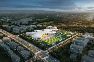 BIM Architecture Showcase: Haikou Jiangdong Huandao Experimental School by Ji · Architectural Firm (TAO)-BIM WORLD