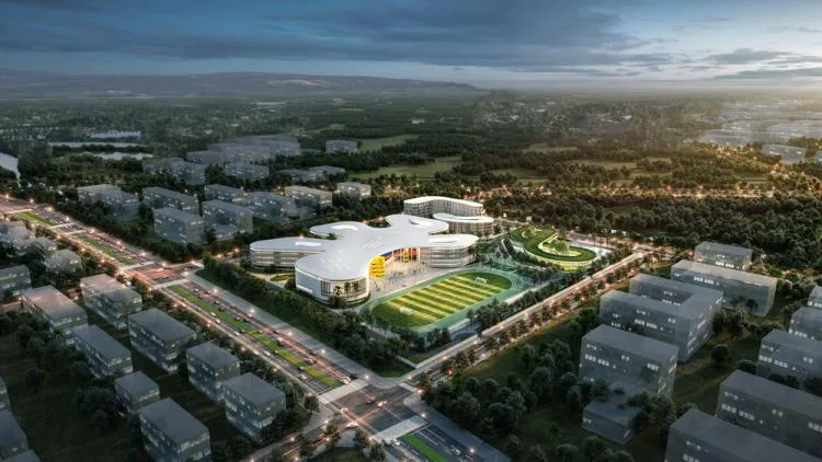 BIM Architecture | Haikou Jiangdong Huandao Experimental School/Ji · Architectural Firm (TAO)