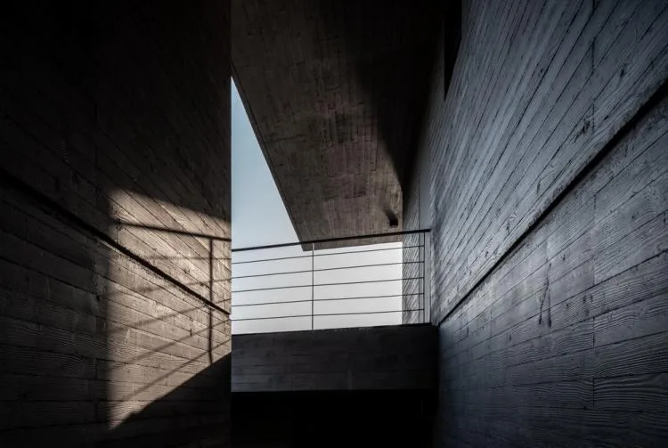 BIM Architecture | Defined Landscape: Fishing Village Tea House/Meng Fanhao - ad x line+