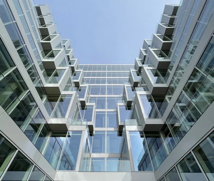 BIM Architecture | Progressive Facade, Berlin Overtown Complex UP! Berlin/JASPER Architects
