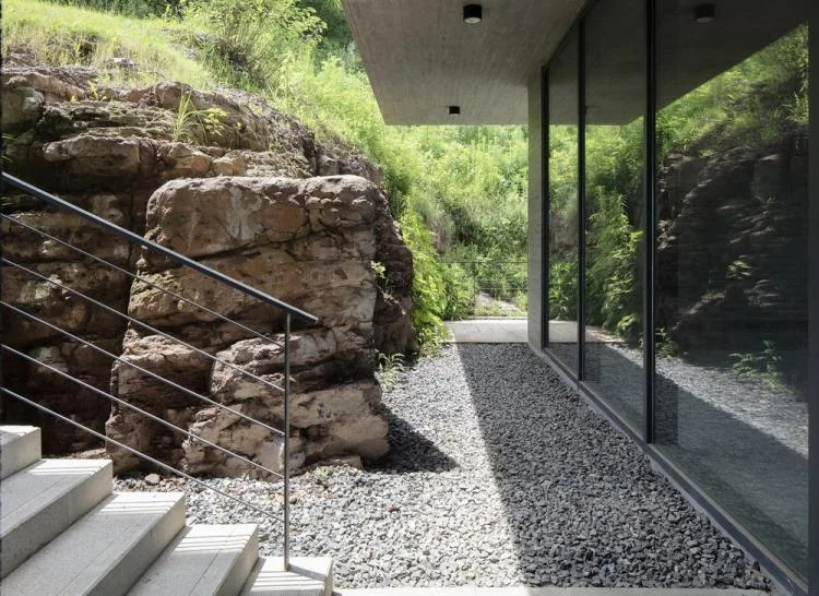 BIM Architecture | Defined Landscape: Fishing Village Tea House/Meng Fanhao - ad x line+