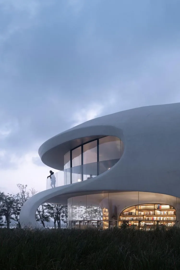 BIM Architecture | Haikou Yundong Library/MAD