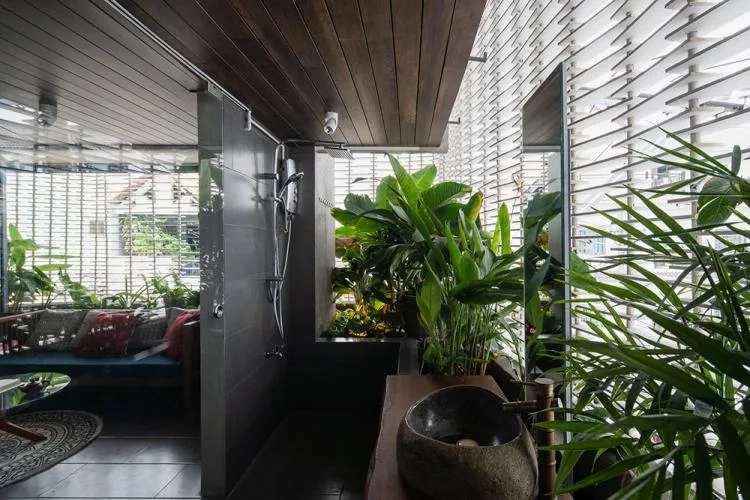 BIM Architecture | Ho Chi Minh City Flower Lady's Home, a cluster of natural green in the original/H.2