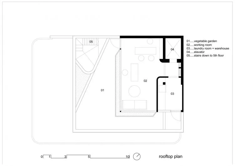 BIM Architecture | Ho Chi Minh City Flower Lady's Home, a cluster of natural green in the original/H.2