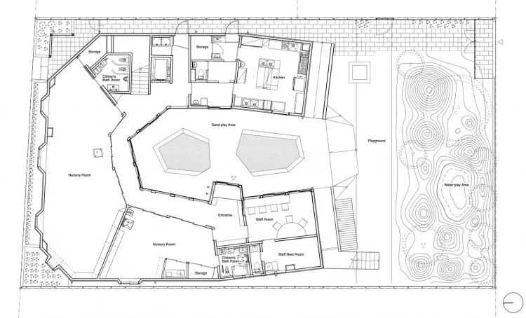 BIM Architecture | KidsLabo Kindergarten, Nanliushan City, Japan | teamLab Architects