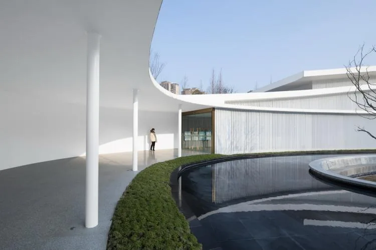 BIM Architecture | Su Po Art Gallery/Small Hidden Architecture - Corridor Bridge Imagery, a Picture of Light and Shadow