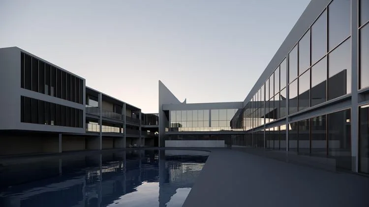 BIM Architecture | Zhailiao Lake Wedding Destination Design/Zhongsheng Design Group Co., Ltd. - Wu Yanwei Design Studio