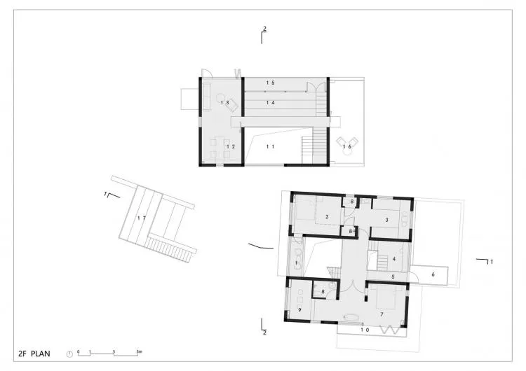 BIM Architecture | Wuhan Donghuluan She/Wang Chong Studio