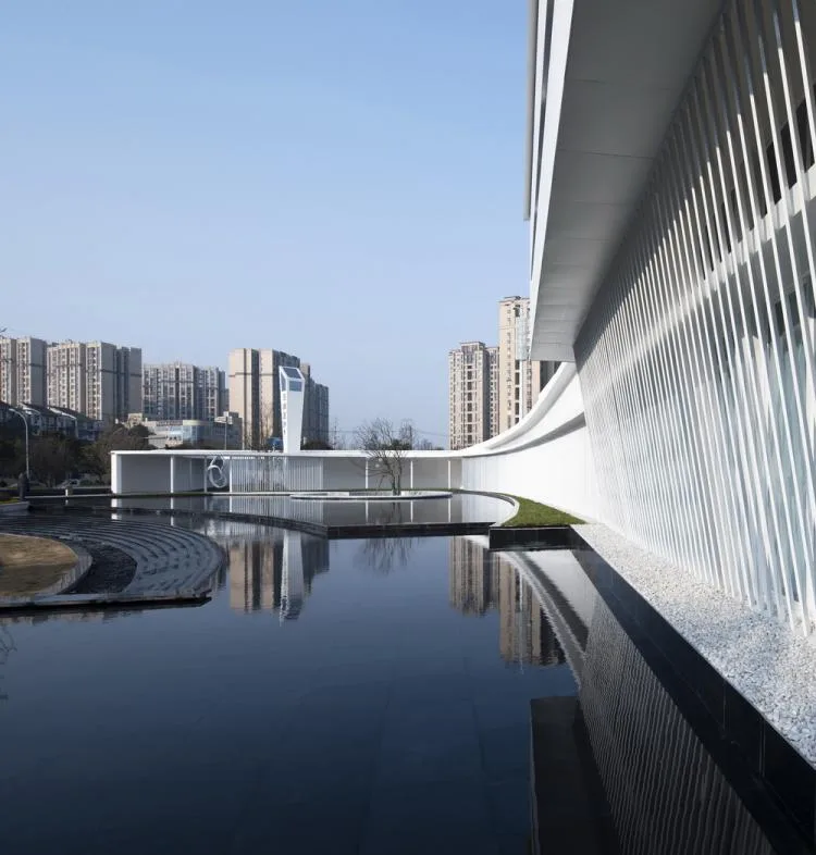 BIM Architecture | Su Po Art Gallery/Small Hidden Architecture - Corridor Bridge Imagery, a Picture of Light and Shadow