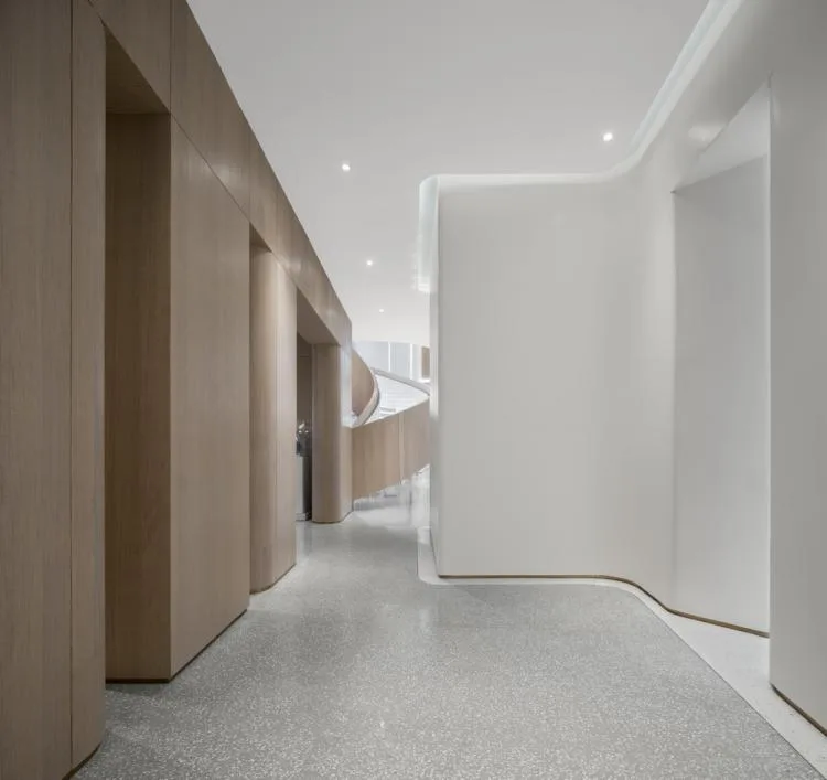 BIM Architecture | Su Po Art Gallery/Small Hidden Architecture - Corridor Bridge Imagery, a Picture of Light and Shadow