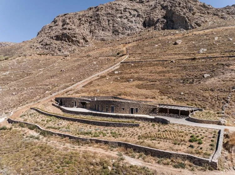 BIM Architecture | A Stone Wall Cabin Hidden in the Mountains of Serives, Greece