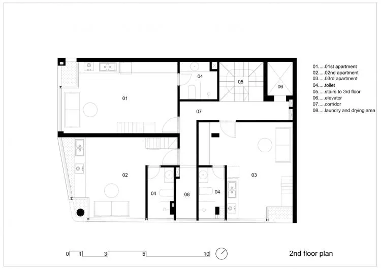 BIM Architecture | Ho Chi Minh City Flower Lady's Home, a cluster of natural green in the original/H.2